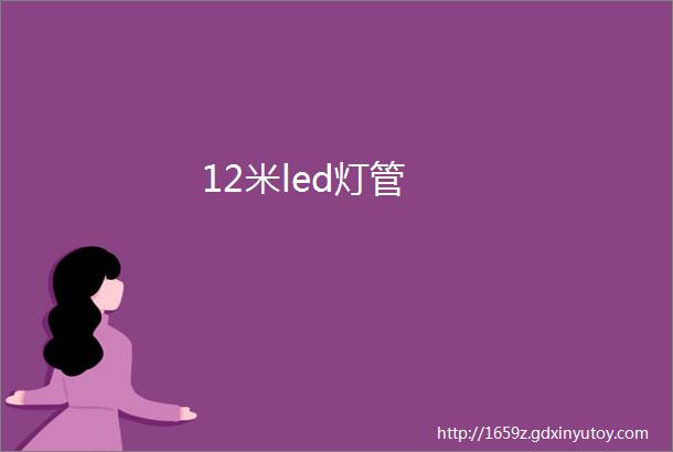 12米led灯管