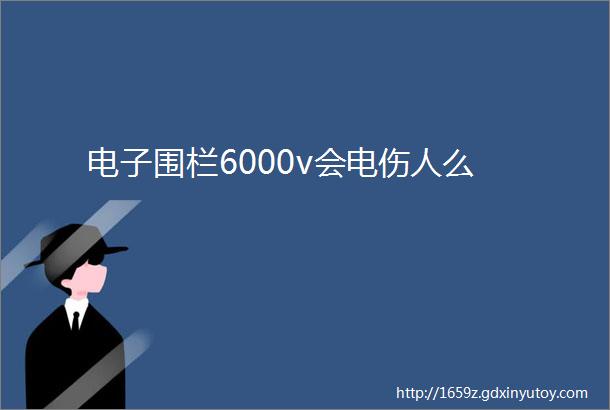 电子围栏6000v会电伤人么