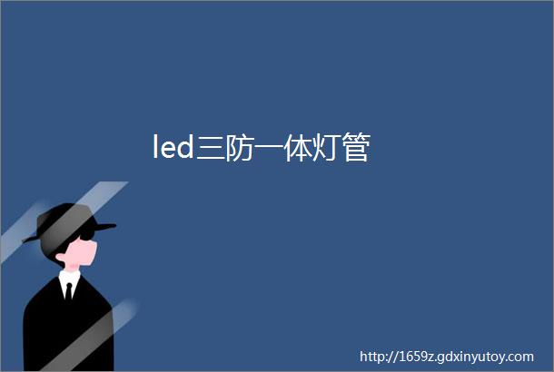 led三防一体灯管